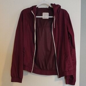 Zine Clothing Maroon Jacket